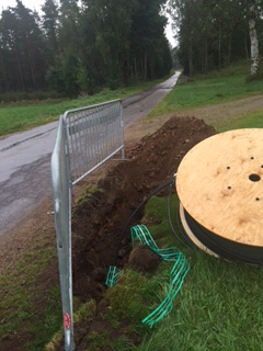 Bilder fr�n gr�vning i Djuparp